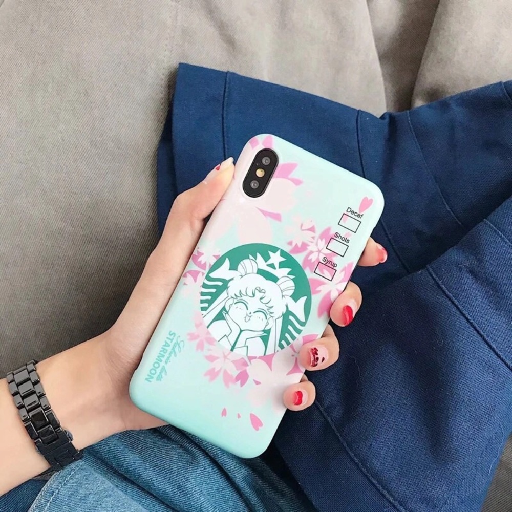• Sailor Moon Starbucks iPhone Case
